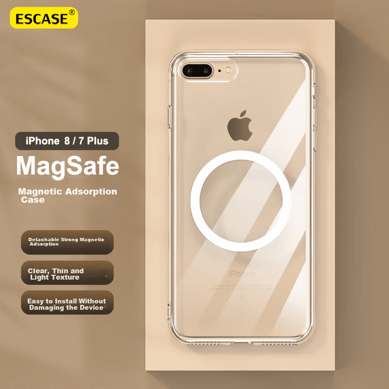 Escase Maska za mobilni telefon iPhone 7 Plus / iPhone 8 Plus, Providna