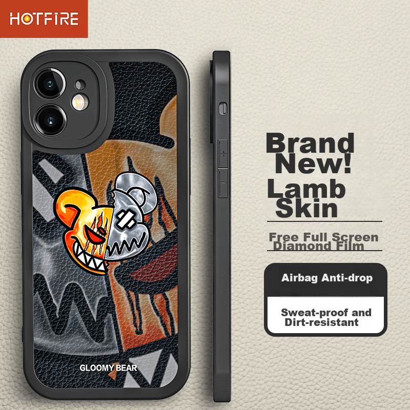 HotFire Maska za mobilni telefon iPhone 12 mini, Crna