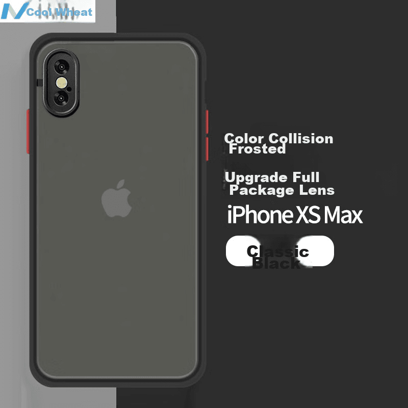 Maikuqi Maska za mobilni telefon iPhone XS Max, Crna