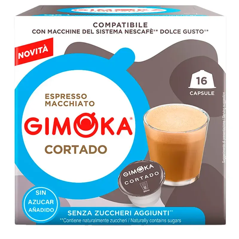 Gimoka Kapsule za Dolce Gusto Cortado bez dodatog šećera
