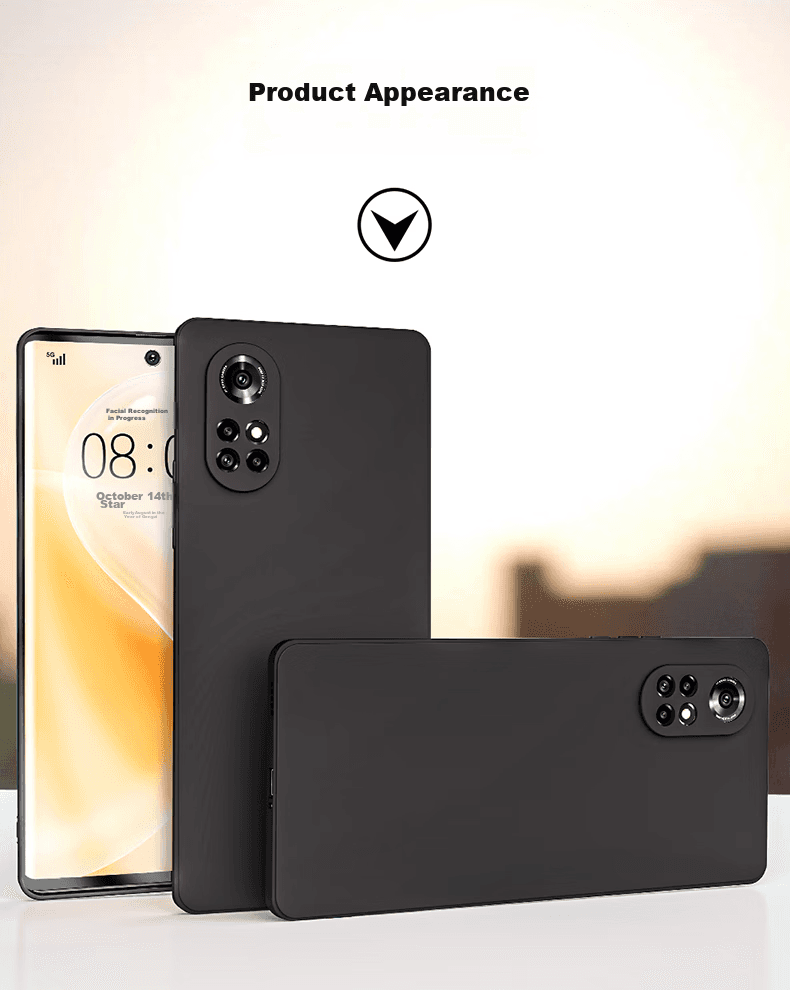HotFire Maska za mobilni telefon Huawei Nova 8 / Honor V40 Light Luxury Edition, Crna