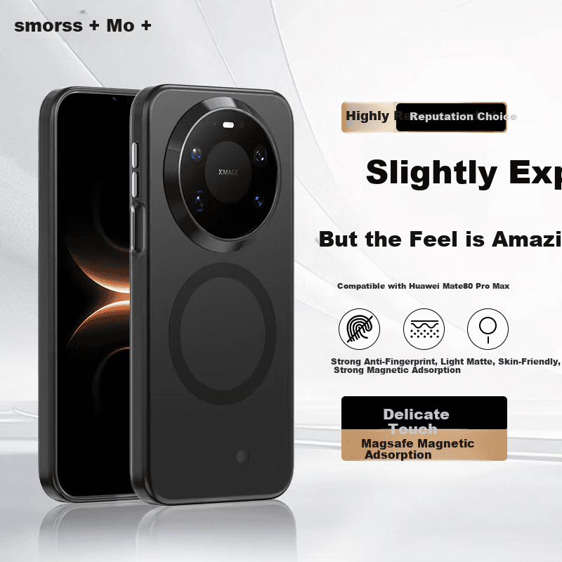 Smorss Maska za mobilni telefon Huawei Mate 80 Pro Max / Huawei Fengchi Edition, Crna