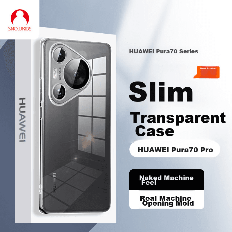 Snowkids Maska za mobilni telefon Huawei Pura 70 Pro, Providna