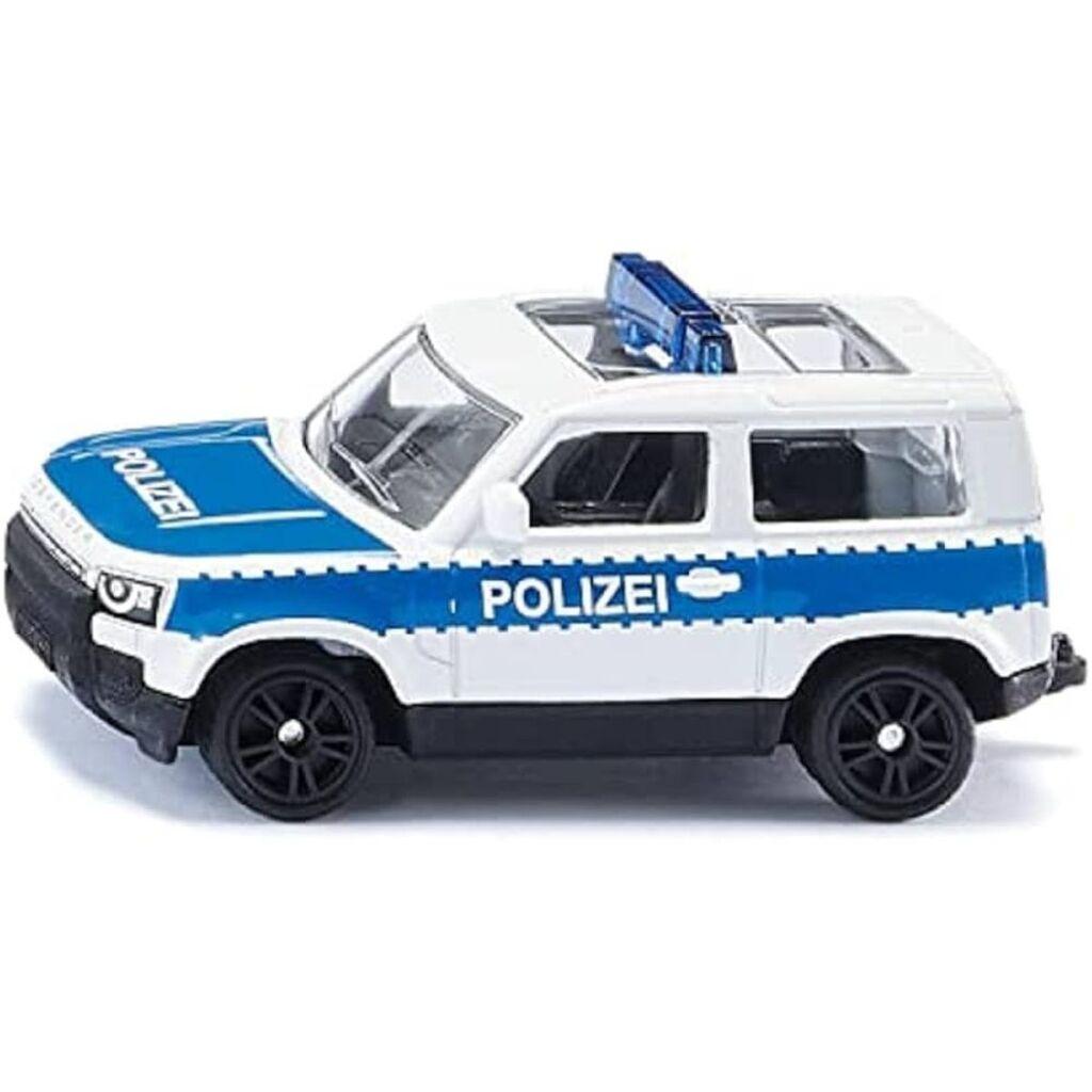 Siku Igračka Land Rover Defender Police 1569, Plavo-beli