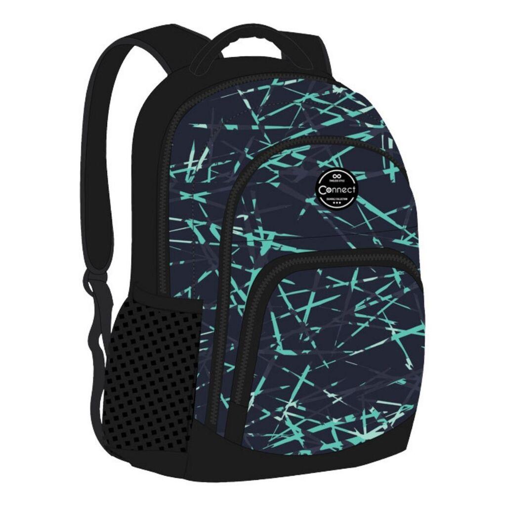 Connect Školski ranac Mesh brave, 31x41x19cm, Teget