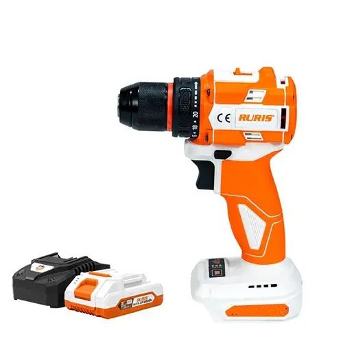 Ruris Aku bušilica-odvijač RMX1260, 20V