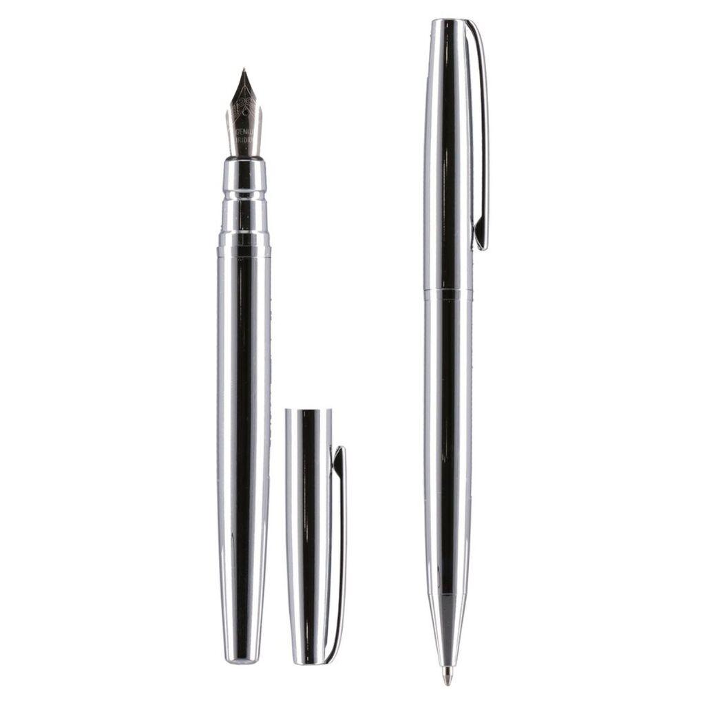 Empire Set Hemijska olovka i naliv pero Atomik, Sivi