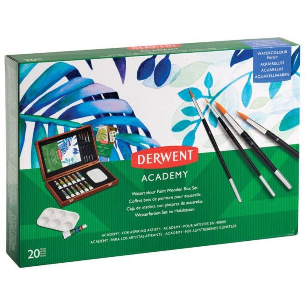 Derwent Academy Set akvarel boja, 12 komada