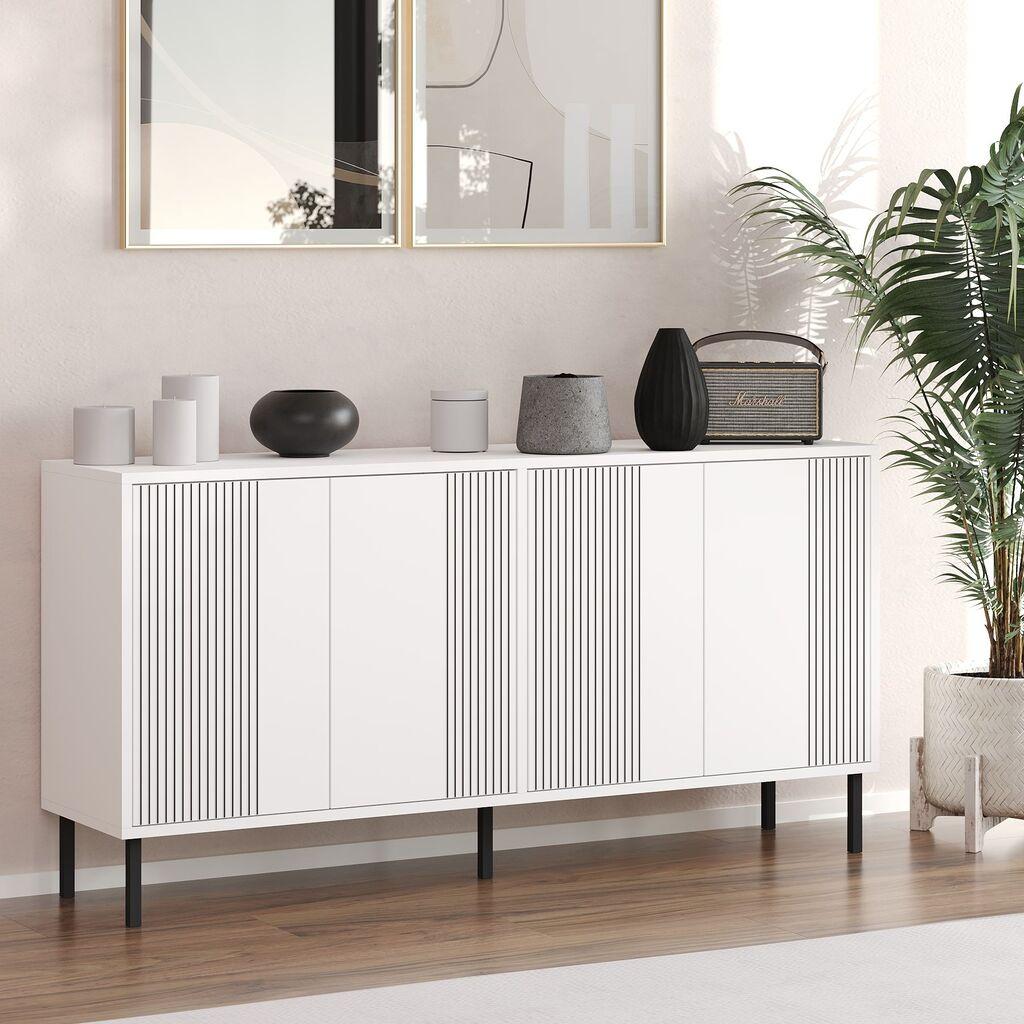 Hanah Home Konzolni sto Refra, 150x75x36 cm, Beli