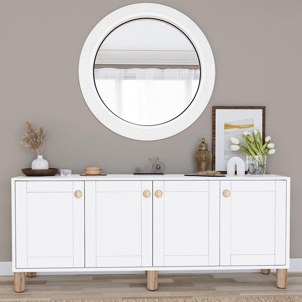 Hanah Home Konzolni sto Natura 1600-69, 180x75x40 cm, Beli