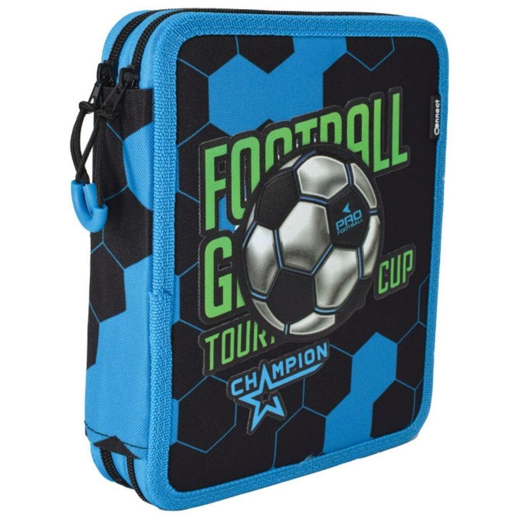 Connect Dvodelna pernica za dečake Champion, Puna, Crno - plava