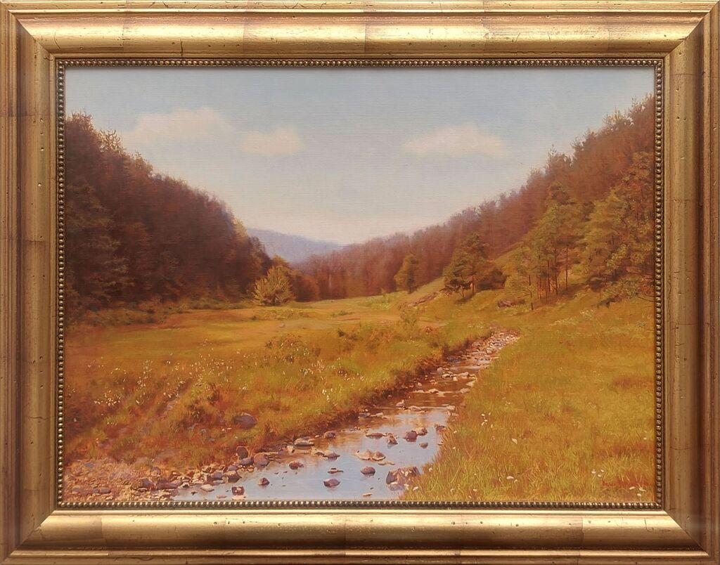 Ravna reka, 55x75 cm