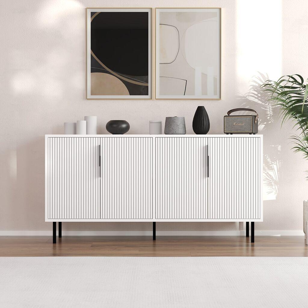 Hanah Home Konzolni sto Clara, 150x75x36 cm, Beli