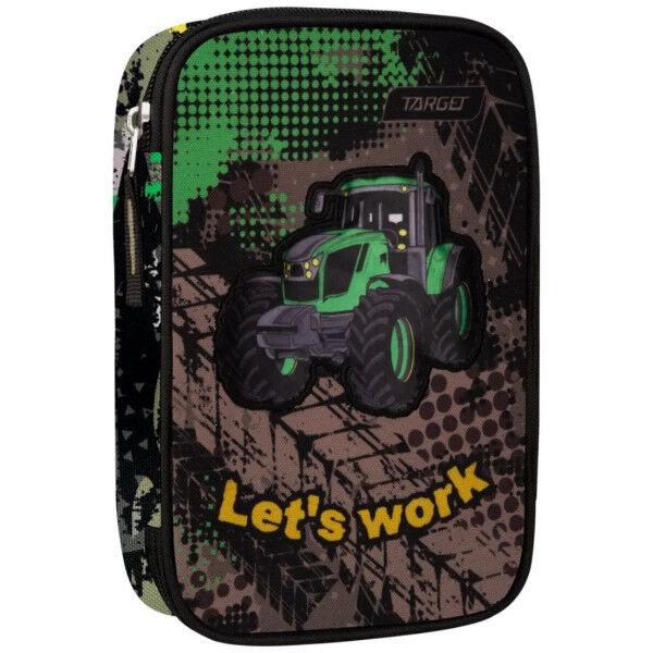 Target Puna pernica za dečake Dirt machine, Crno - zelena