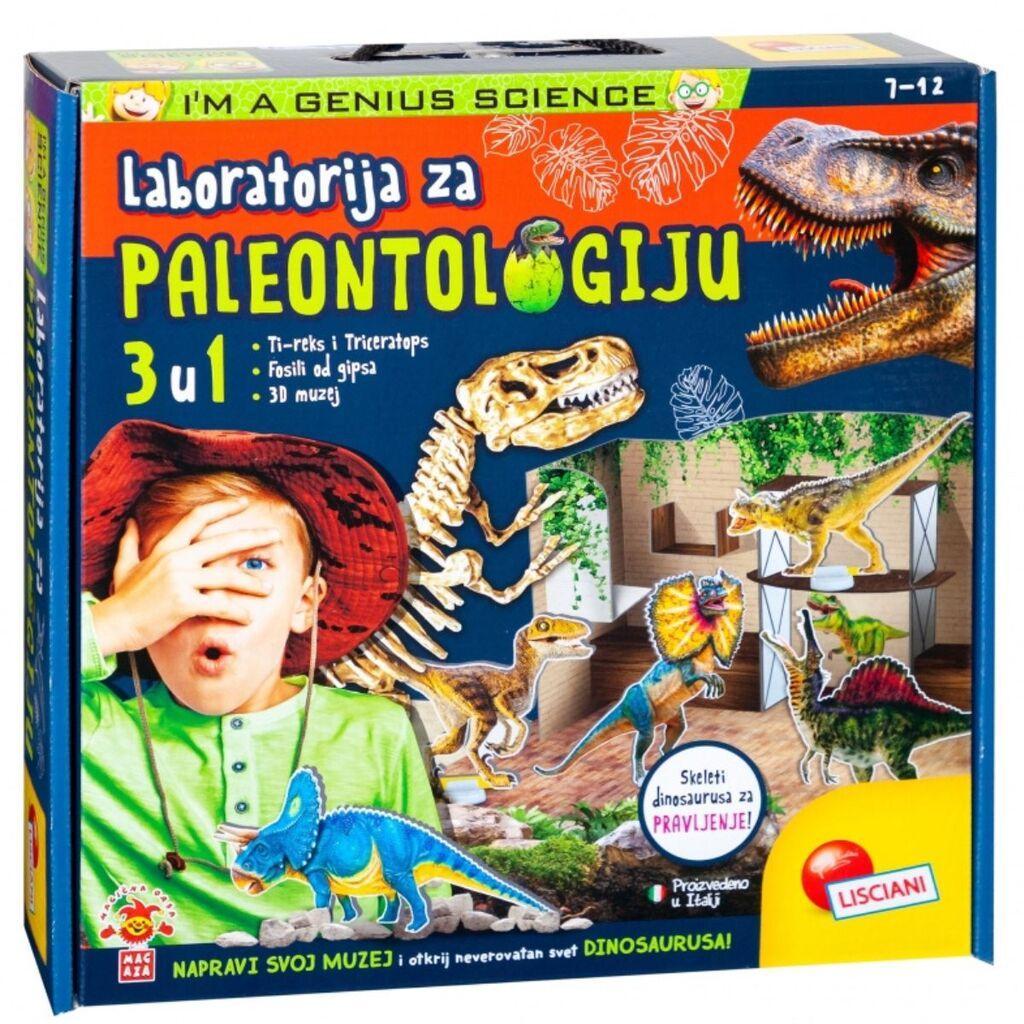 Lisciani Mali genlje laboratorija palentologije 3u1