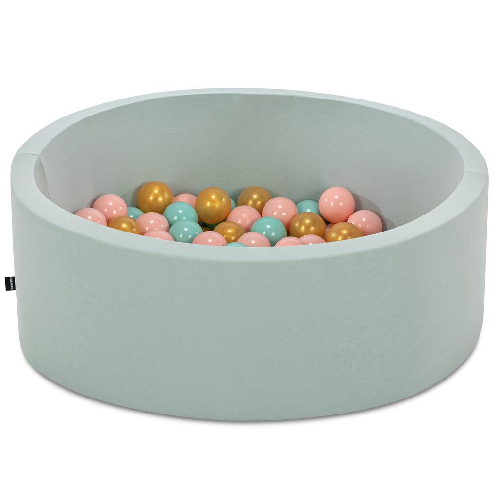 Aberto Design Bazen sa lopticama, Bubble Pops v12, 85x85x30 cm, Menta