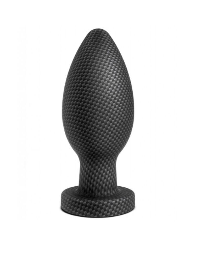 Butt plug Spark M, 13.2cm, Crni