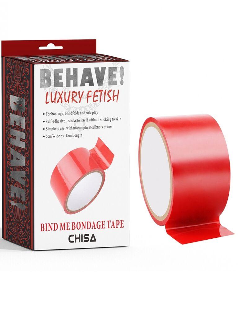 Traka za vezivanje Bind Me Bondage Tape, Crvena