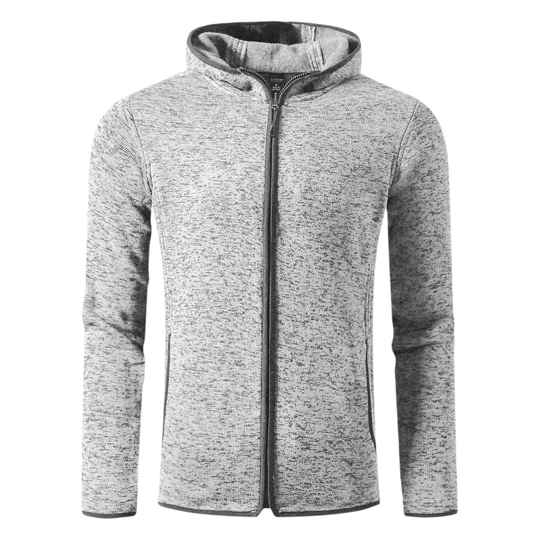 EXPLODE Urban Sweater Melirana dukserica sa kapuljačom, 280 g/m3 Svetlosiva