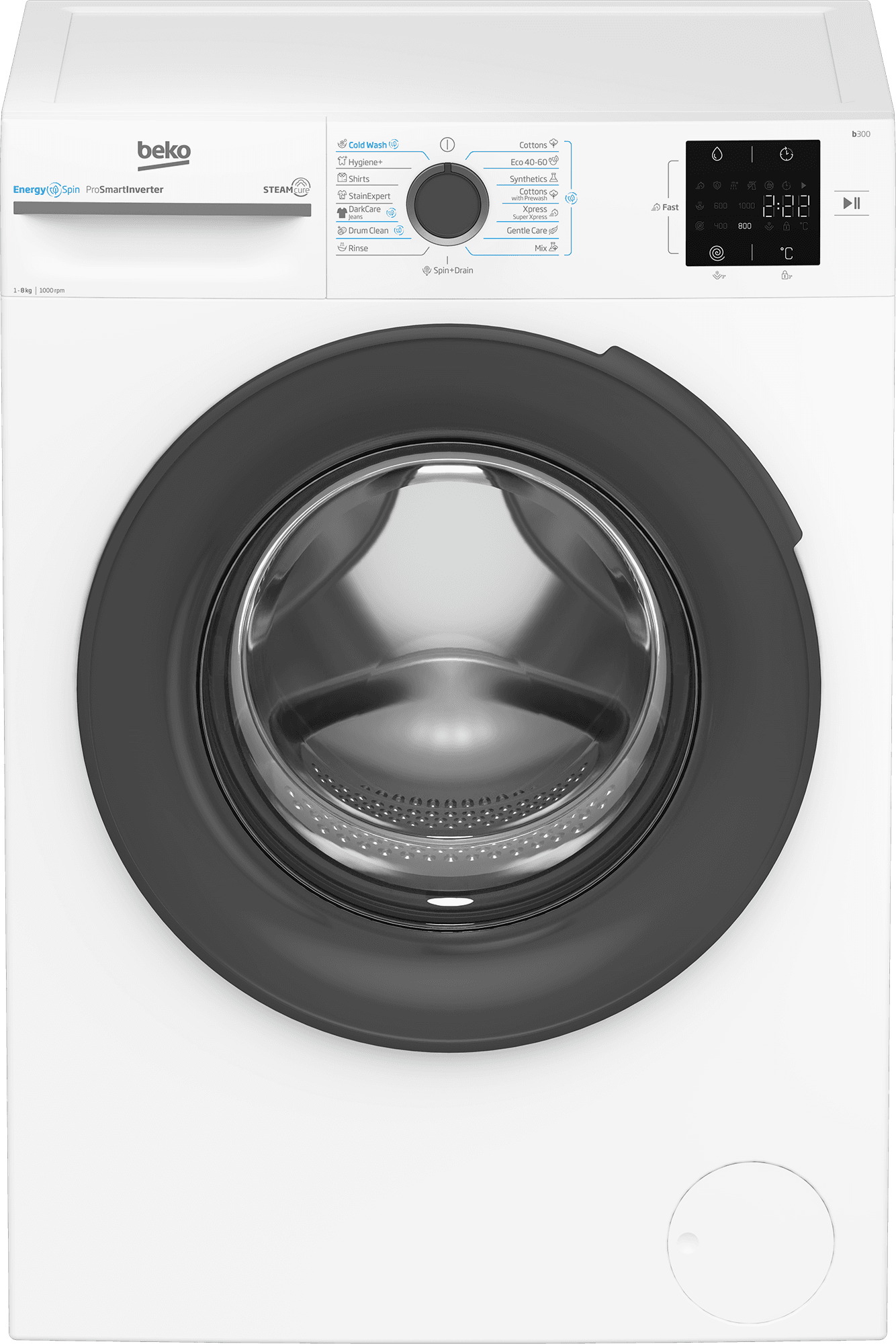 Beko Mašina za pranje veša BM3WFSU38013WA, 8kg, 1000rpm, Bela