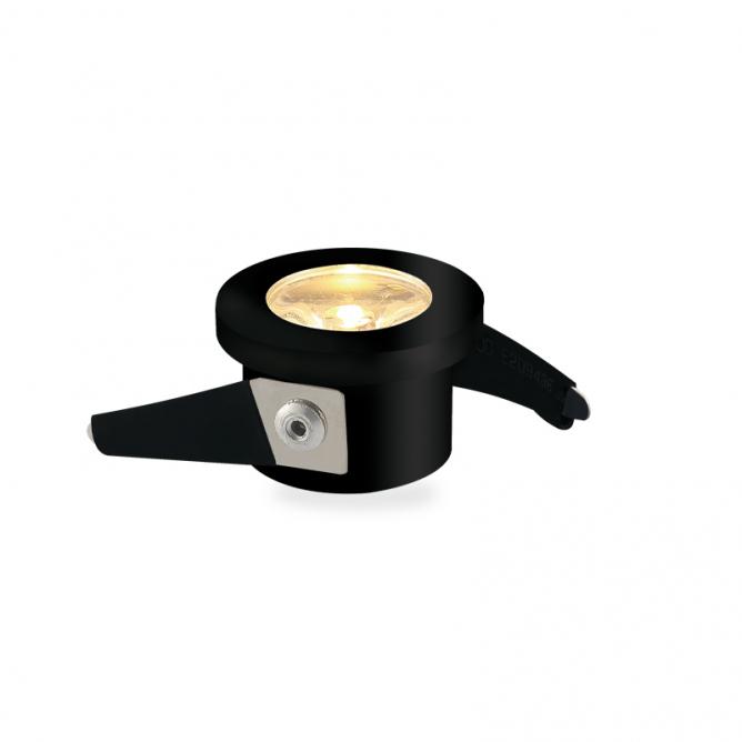 LED Rozetna L0860-16, 1W, 4000K, Crna