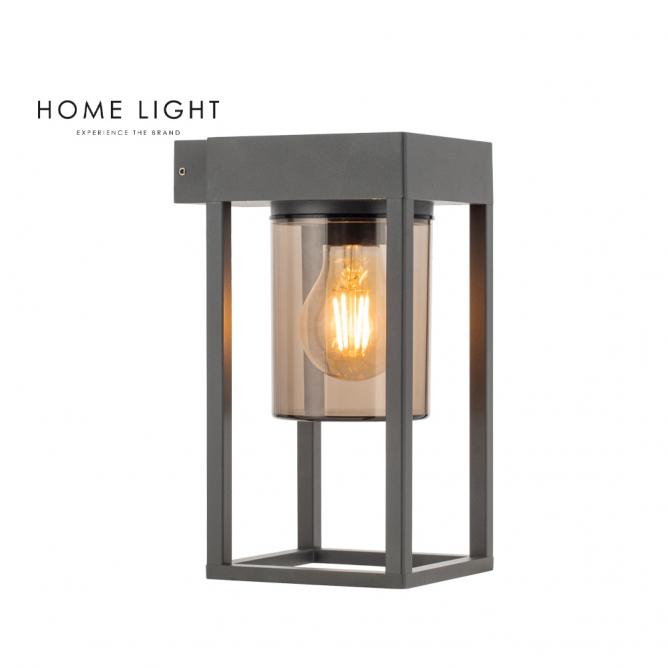 HOME LIGHT Zidna svetiljka A3703, 1xE27, Ip54, Antracit