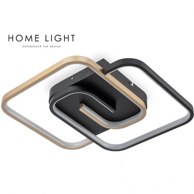 HOME LIGHT Plafonska svetiljka Vesta 633, 40W, 3000K, Crna
