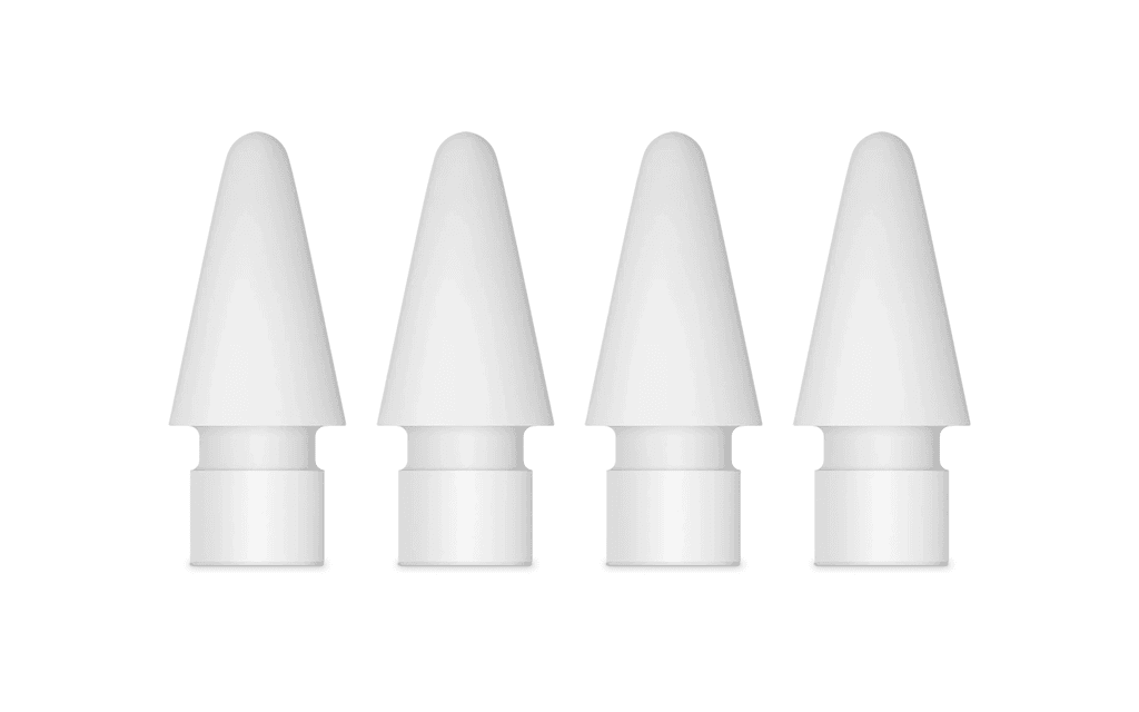 Apple Nastavci za digitalnu olovku, 4 komada, Beli