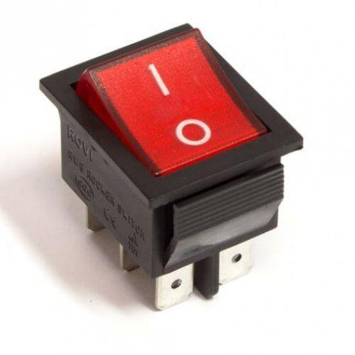 Prekidač kvarcne sa tinjalicom, 6 izvoda