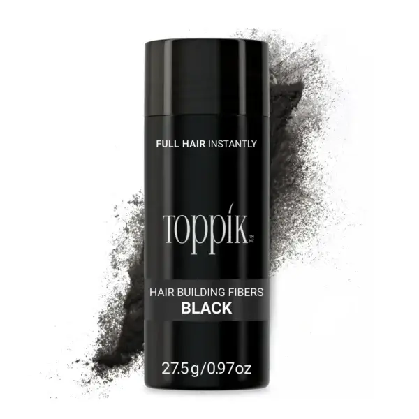 Toppik Keratinska vlakna, 27.5g, Crna boja