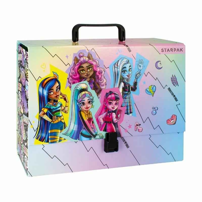 Starpak Dečiji kofer-fascikla Monster High A4/90 514750, Šareni