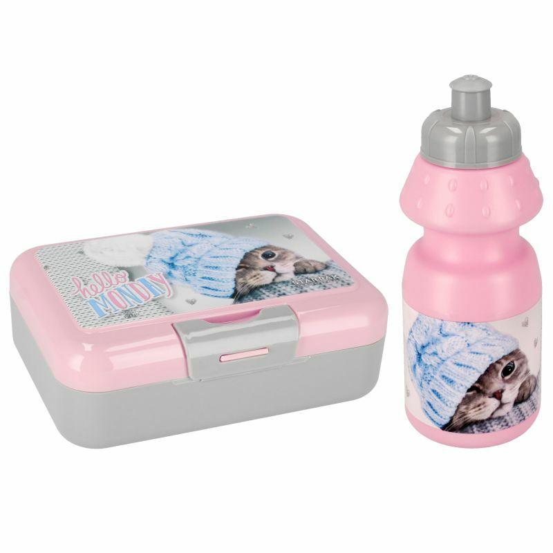 Set Flašica za vodu i kutija za užinu 447907, Roze