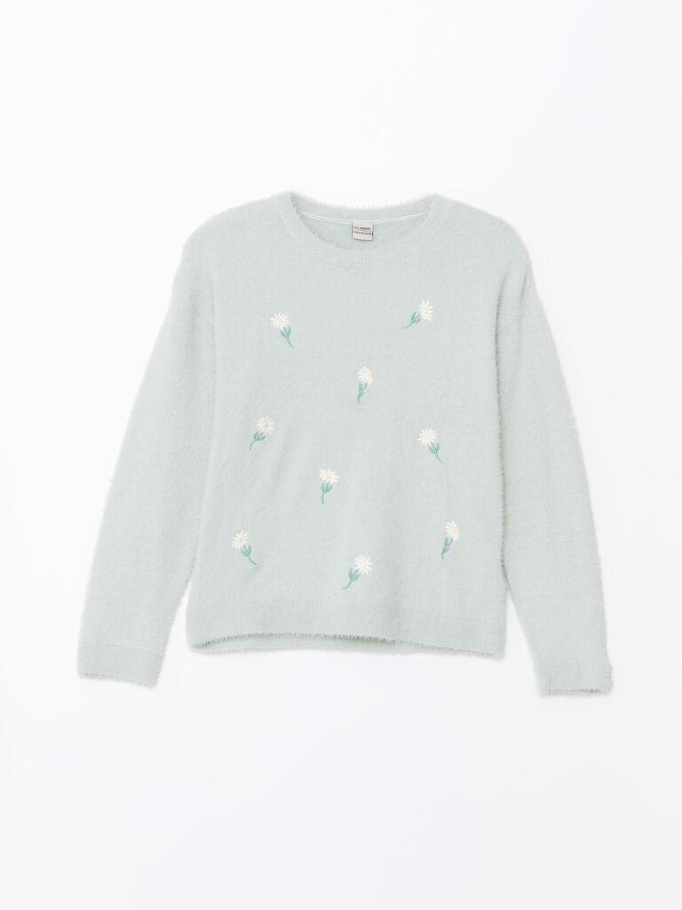 LC Waikiki Džemper za devojčice W4CG49Z4-YN2, Zeleni