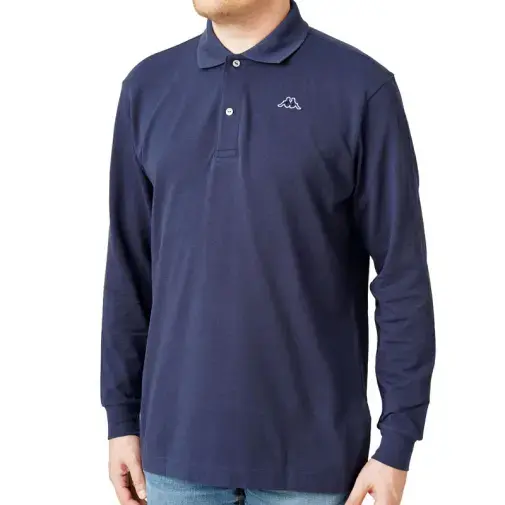 Robe Di Kappa Muška polo majica dugih rukava, Teget