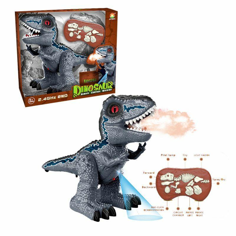 Igračka Dinosaurus na daljinsko upravljanje, Siva