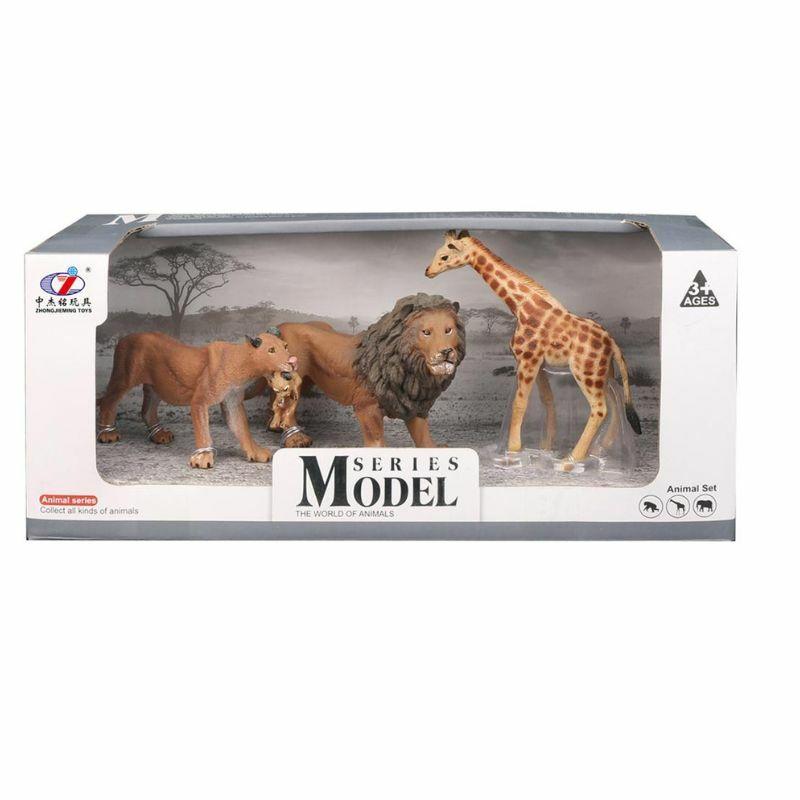 Set igračaka Divlje životinje, 3 komada