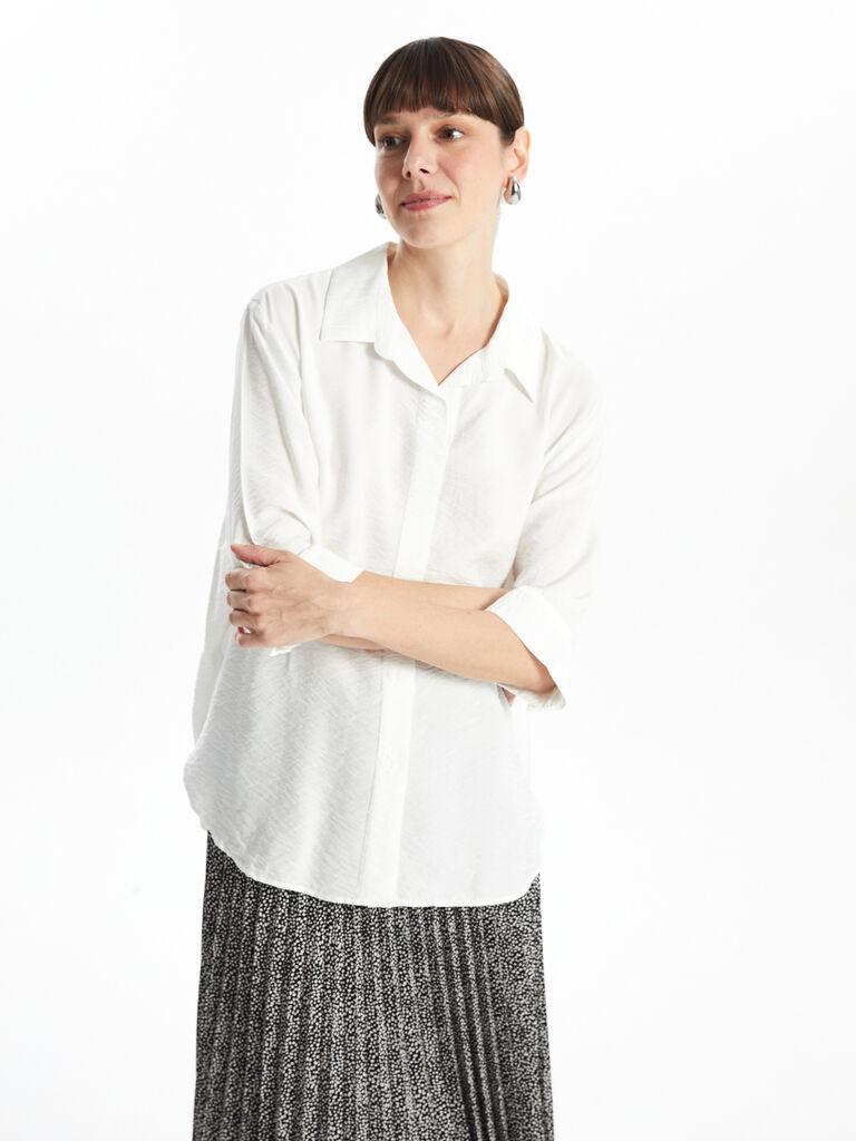 LC Waikiki Ženska bluza S58021Z8-FEW, Krem