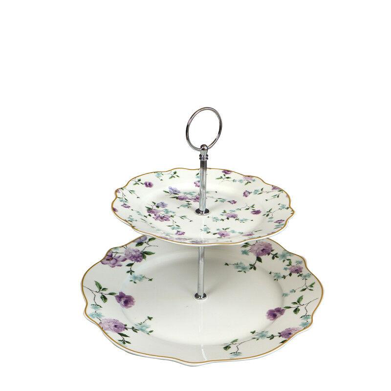 Sigma Etažer za kolače JH-Pl2-VIO, Beli