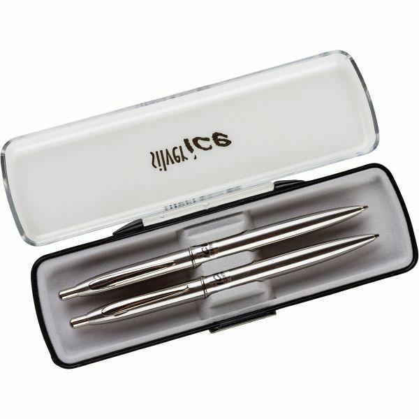 Set Hemijske olovke Silver Ice, 2 komada, Srebrne boje