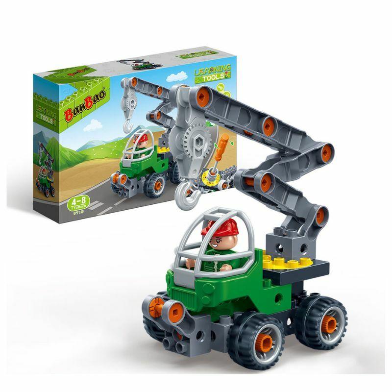 BanBao Kocke Dizalica Learning Tool 9719, 20 delova