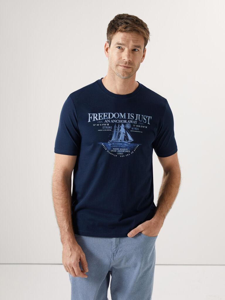 LC Waikiki Muška majica S50773Z8-DWP, Teget