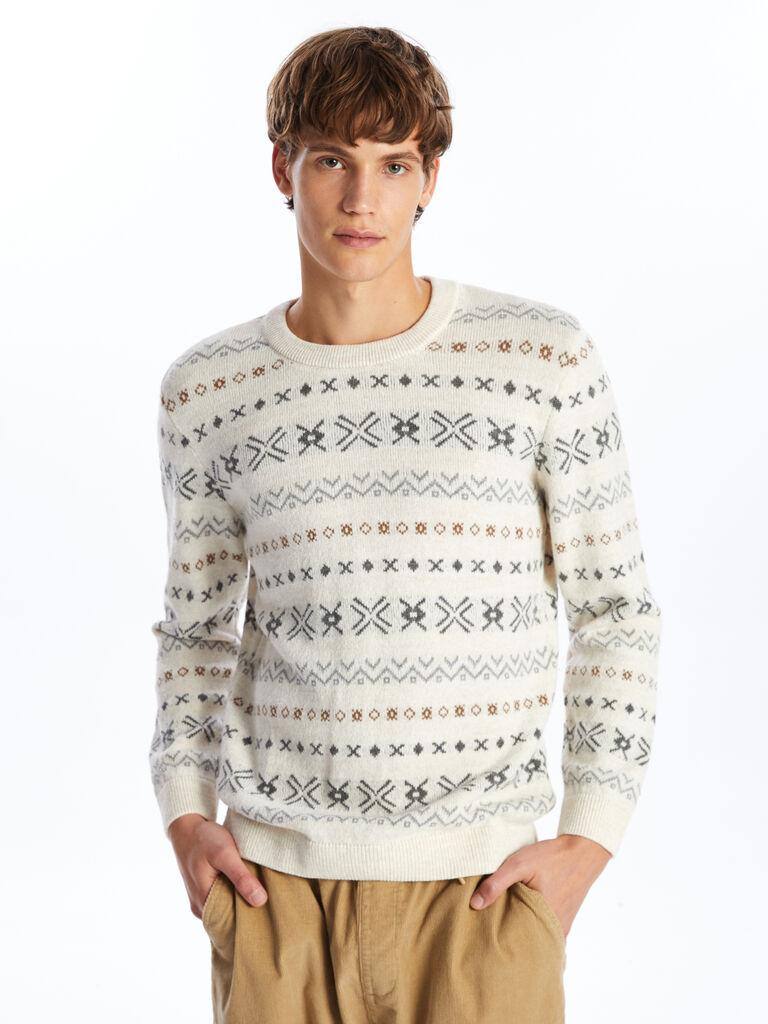 LC Waikiki Muški džemper W4BH49Z8-D4N, Bež