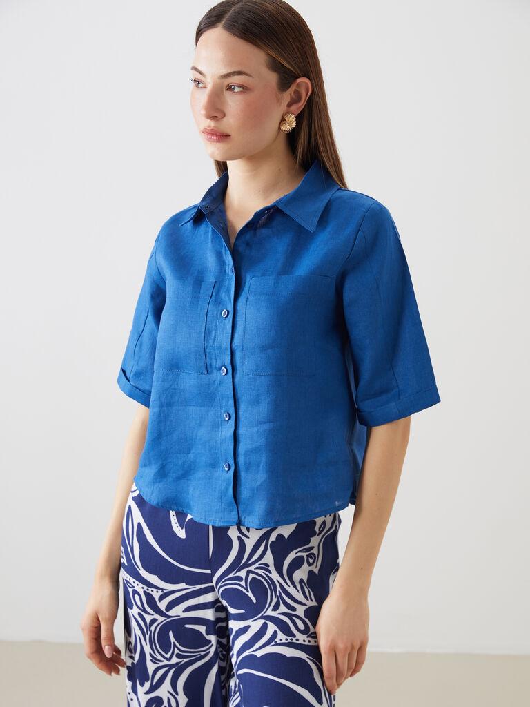 LC Waikiki Ženska košulja S5GN20Z8-Z4W, Kaki