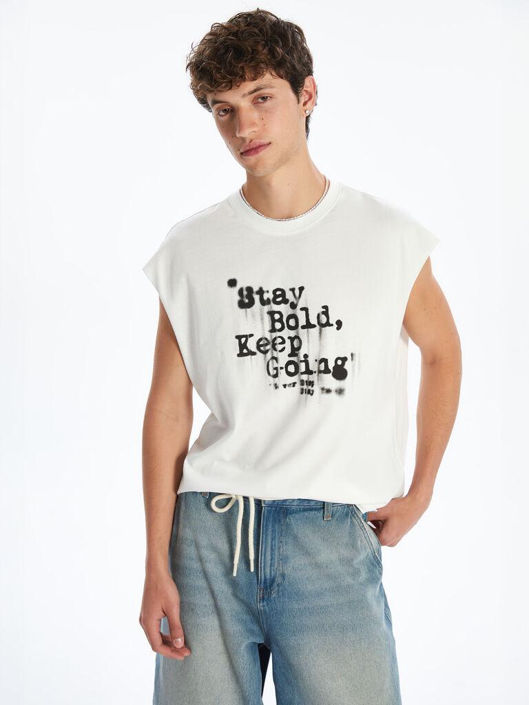 LC Waikiki Muška majica bez rukava S5J252Z8-R9J, Krem