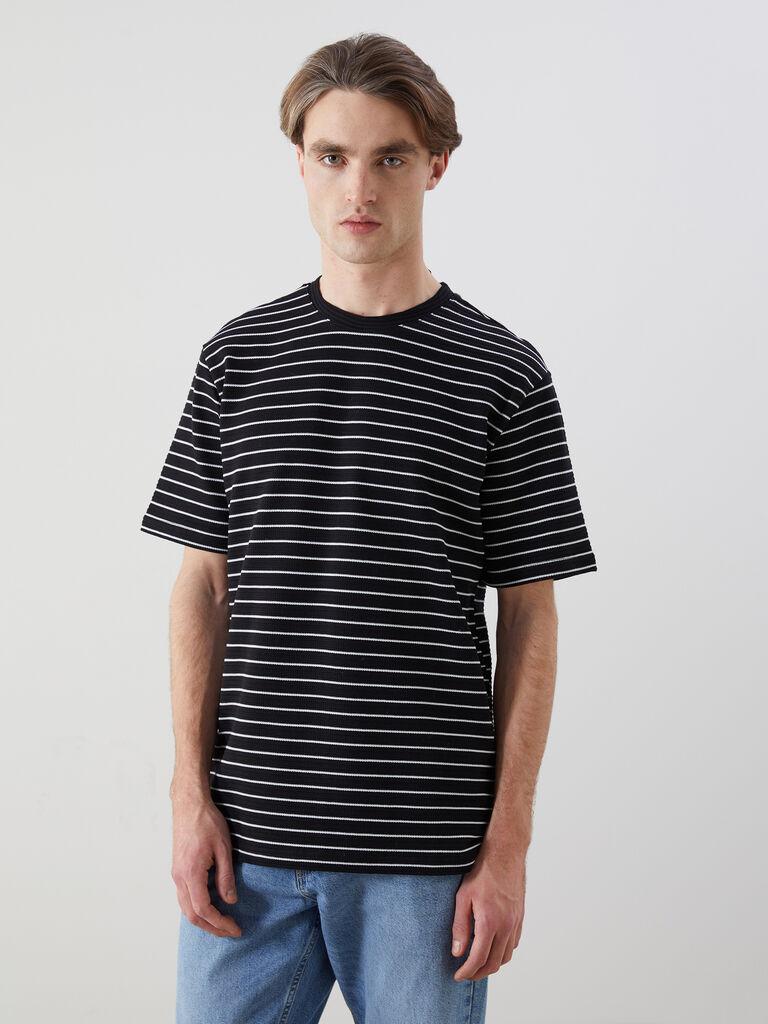 LC Waikiki Muška majica S55978Z8-CVL, Crna