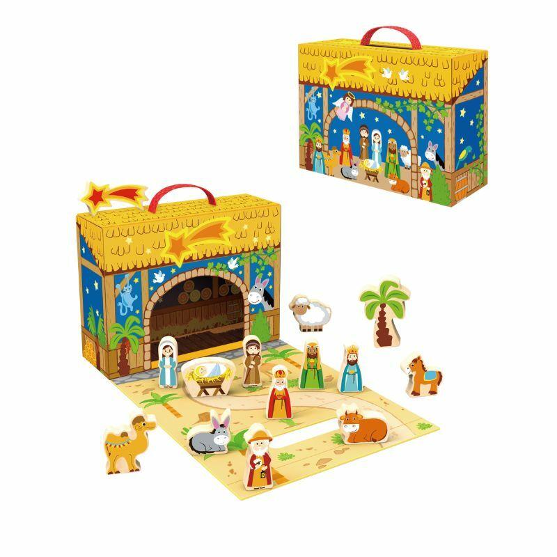 Tooky Toy Drvena Igra Rođenje Isusa Hrista