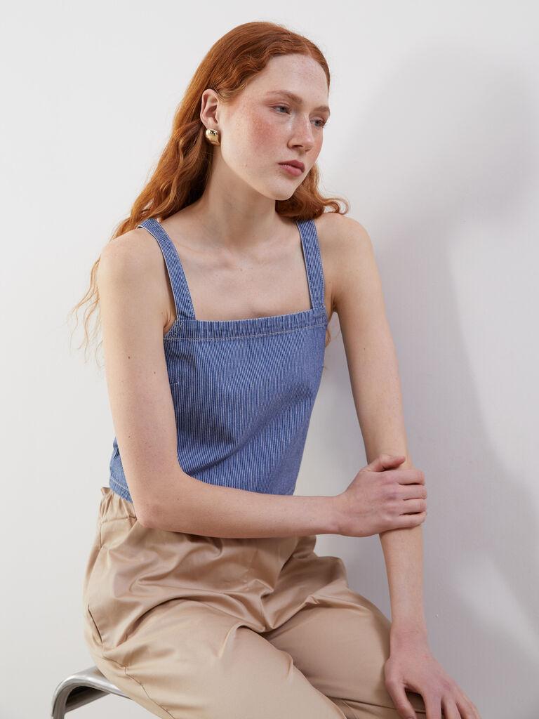 LC Waikiki Ženska bluza S5JB16Z8-311, Indigo