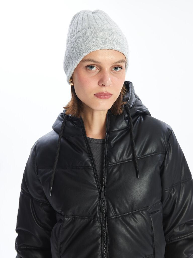 LC Waikiki Ženska kapa W4BM26Z8-LAK, Siva