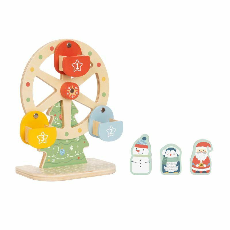 Tooky Toy Drvena igračka Panoramski Točak