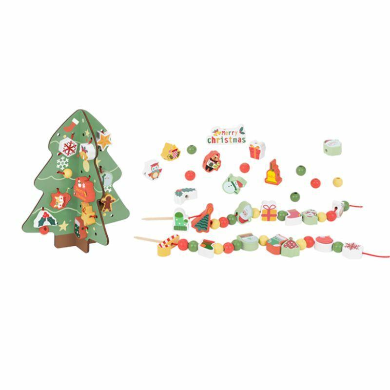 Tooky Toy Drvena igračka Novogodišnja Jelka